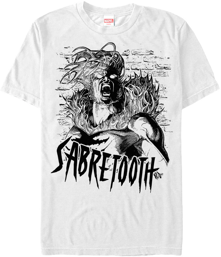 Sabretooth X-Men T-Shirt
