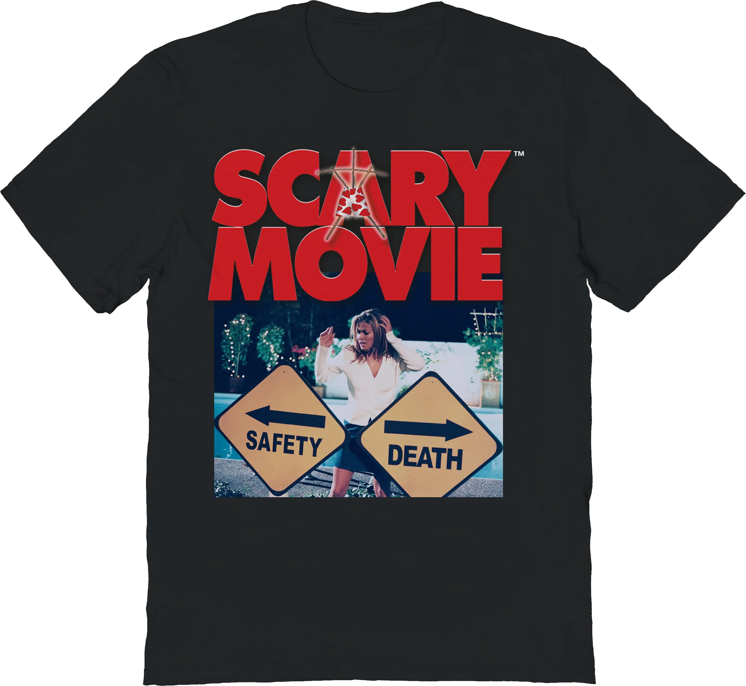 Safety & Death Scary Movie T-Shirt
