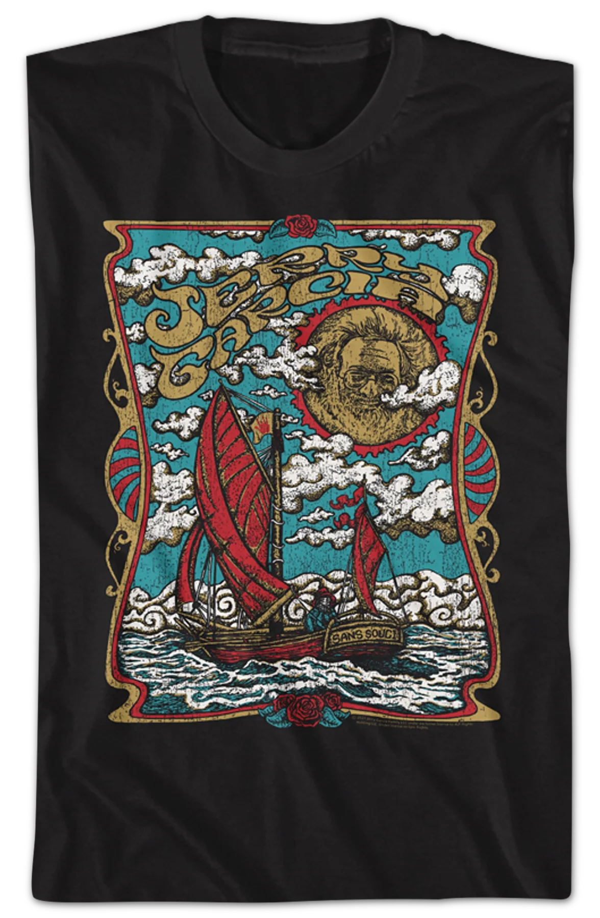 Sans Souci Jerry Garcia T-Shirt - Image 2