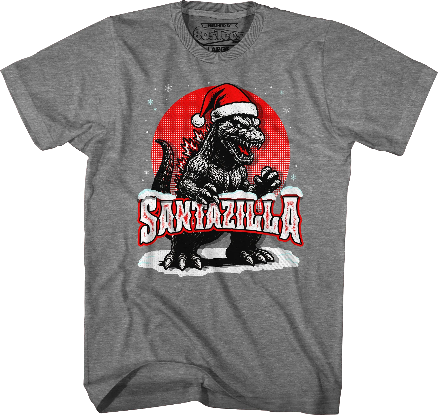 Santazilla T-Shirt - Image 5
