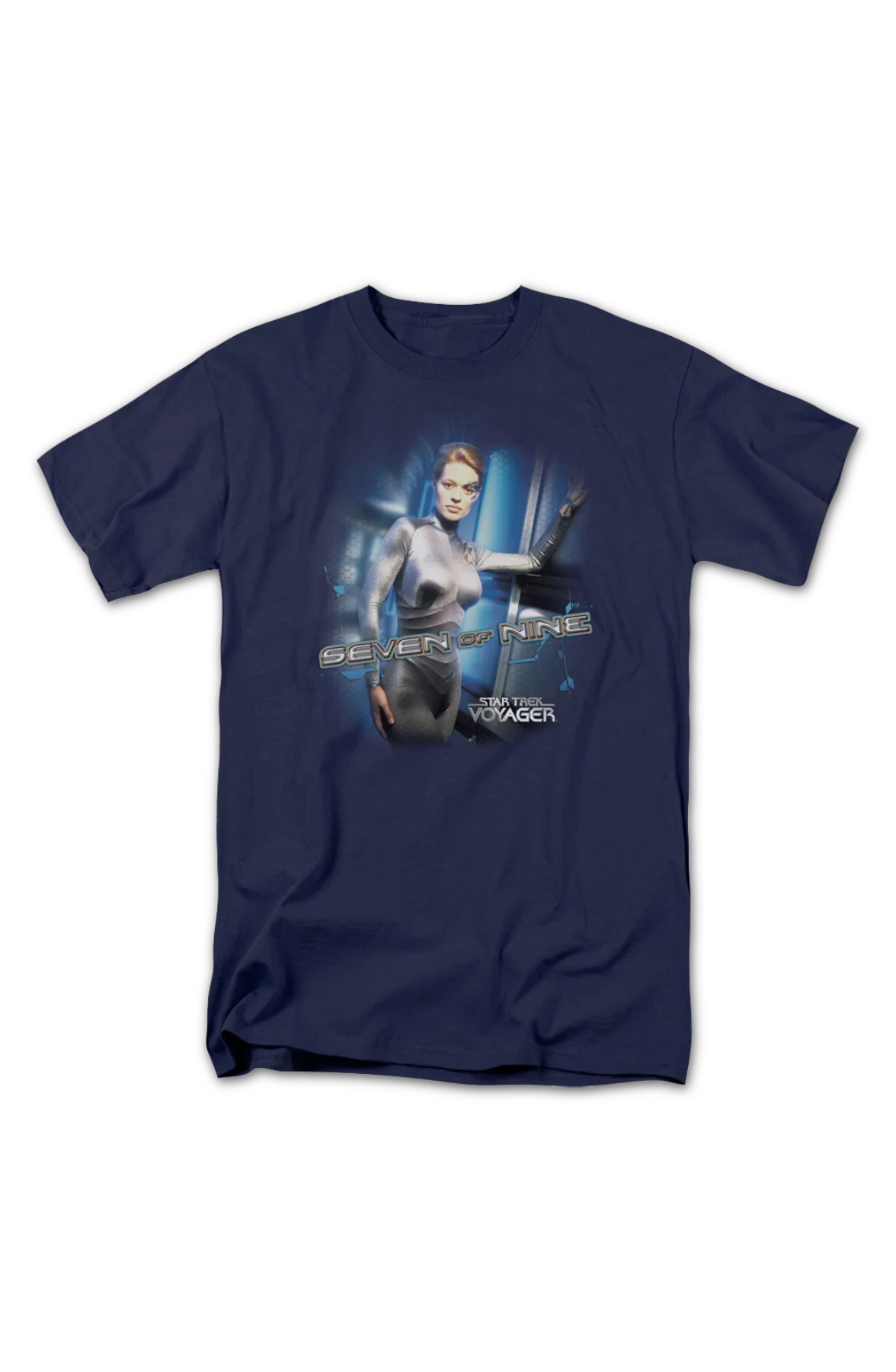 Seven Of Nine Star Trek Voyager T-Shirt - Image 2