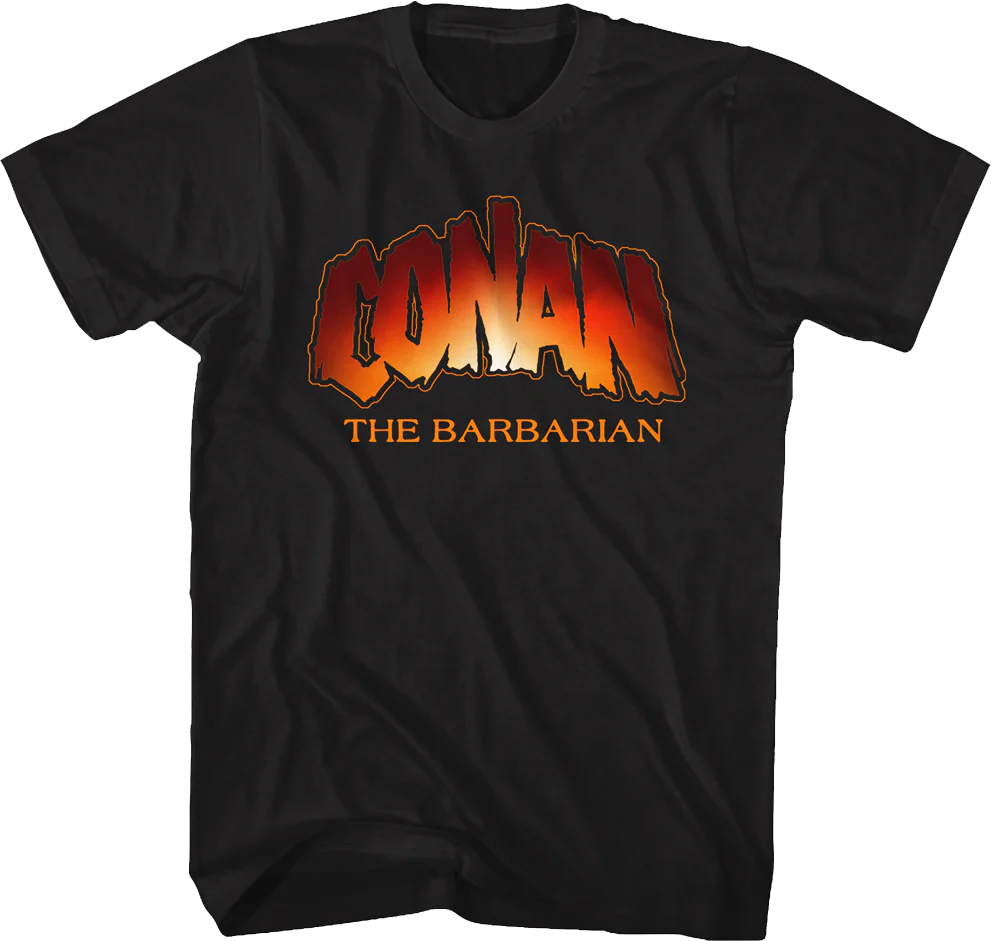 Shadow Logo Conan The Barbarian T-Shirt