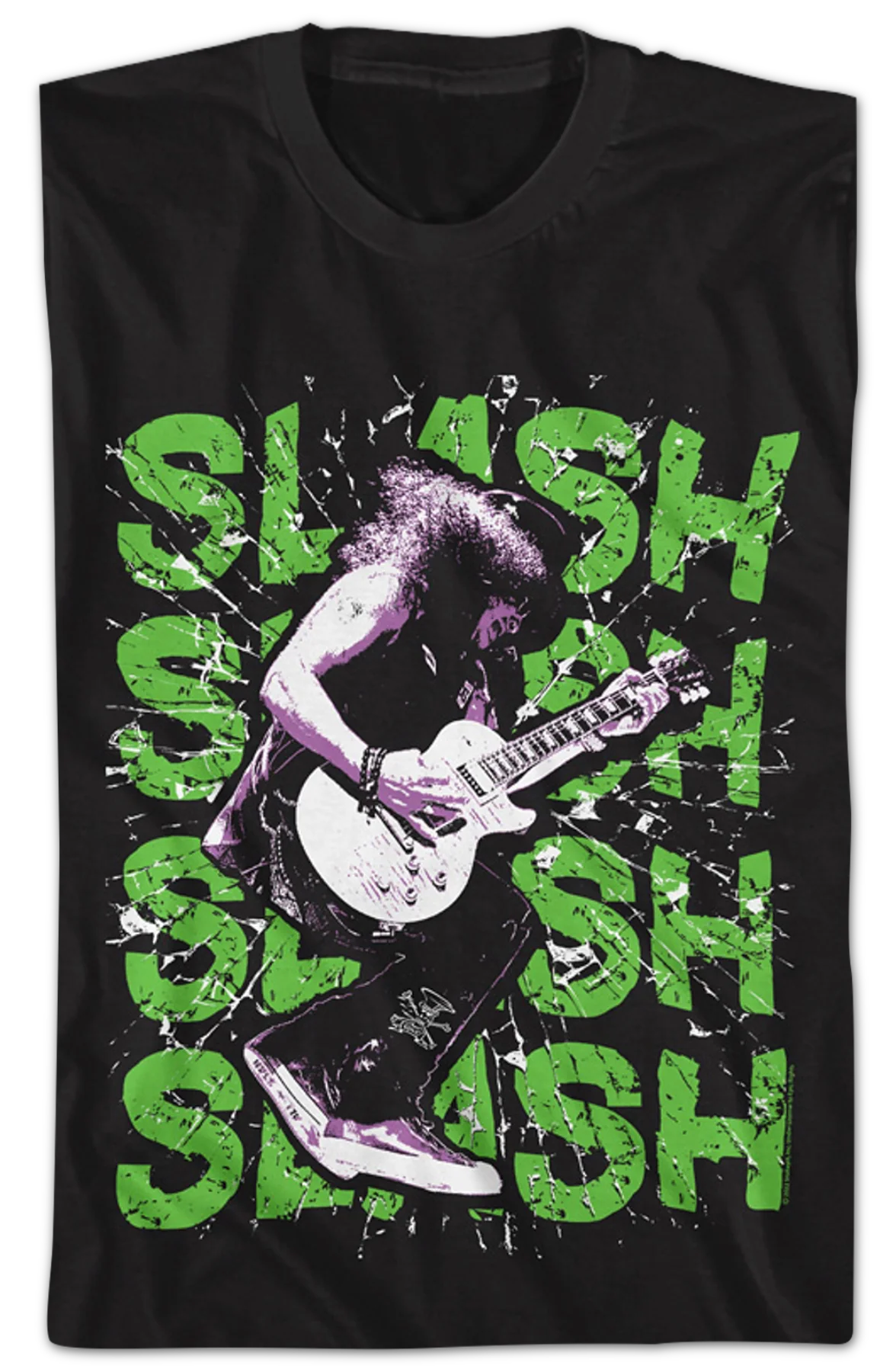 Shattered Glass Slash T-Shirt - Image 2