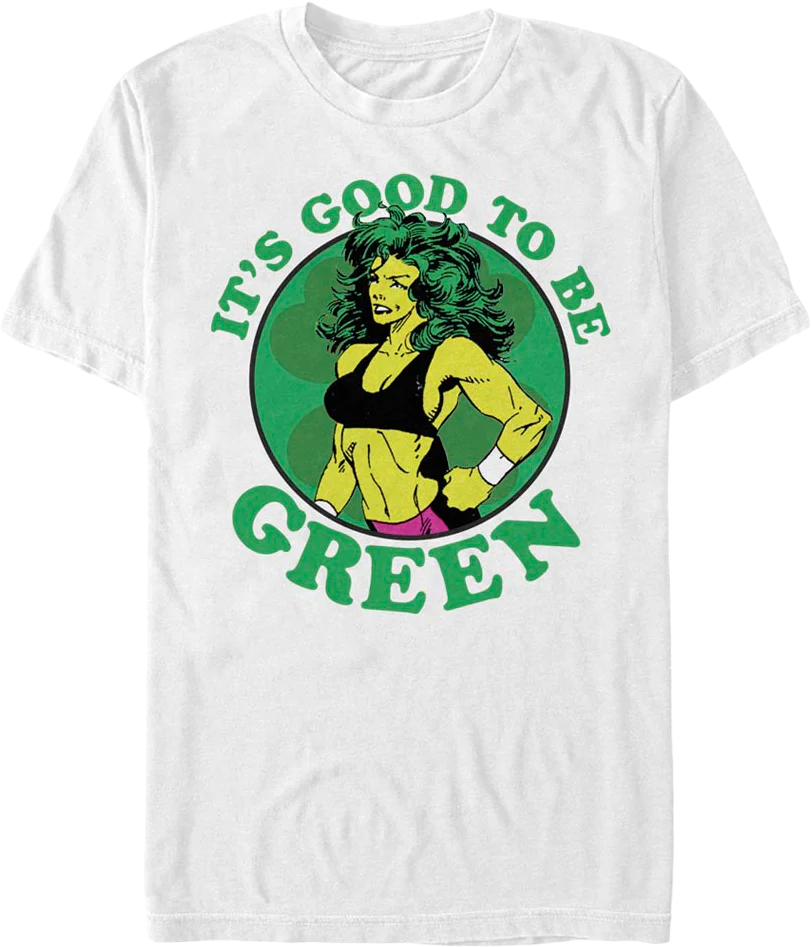 She-Hulk It's Good To Be Green Marvel Comics T-Shirt
