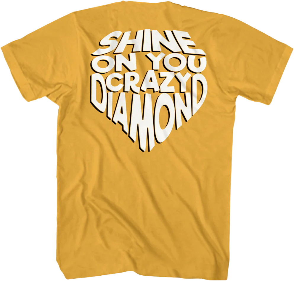 Shine On You Crazy Diamond Pink Floyd T-Shirt - Image 3