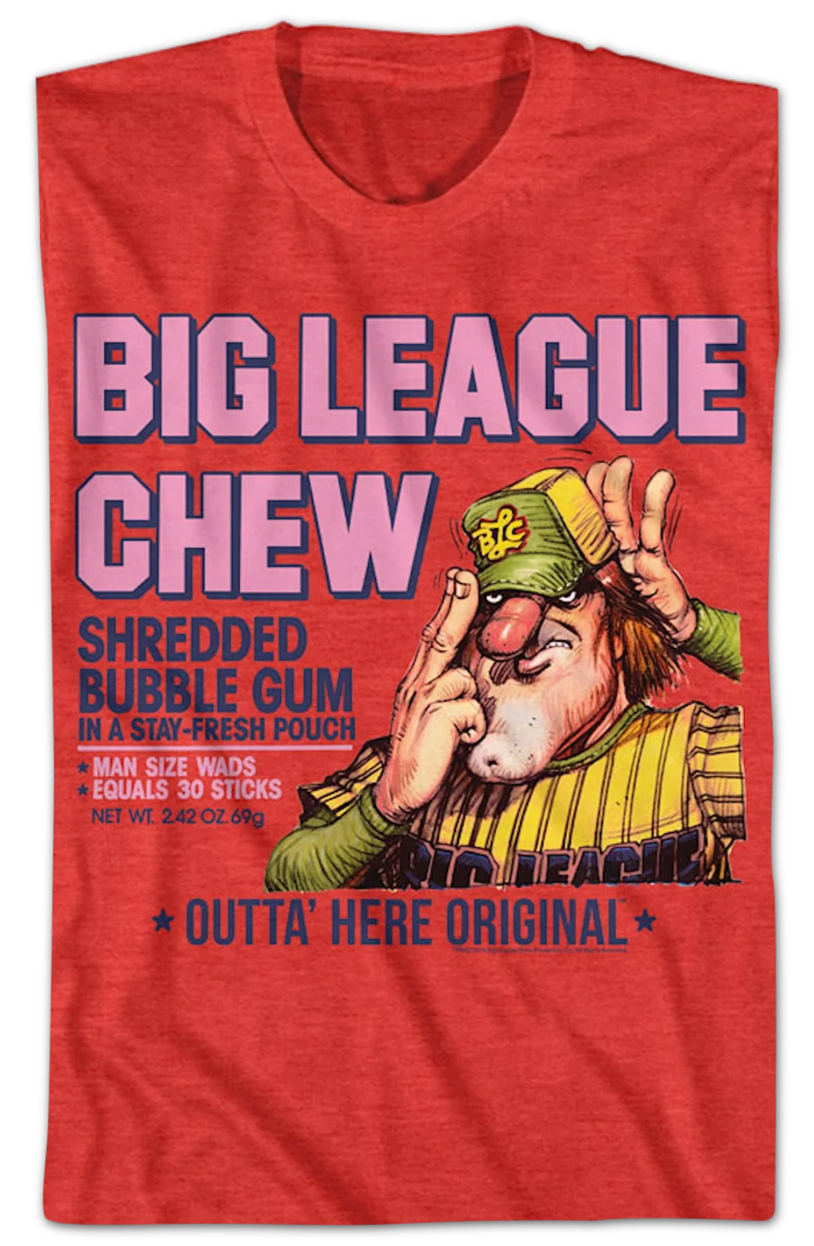 Shredded Bubble Gum Big League Chew T-Shirt - Image 2