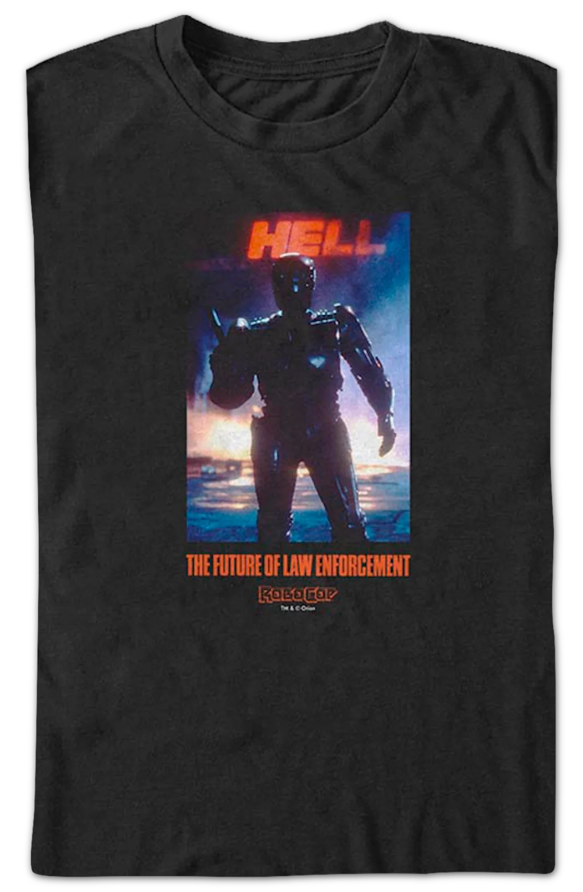 Silhouette Robocop T-Shirt - Image 2