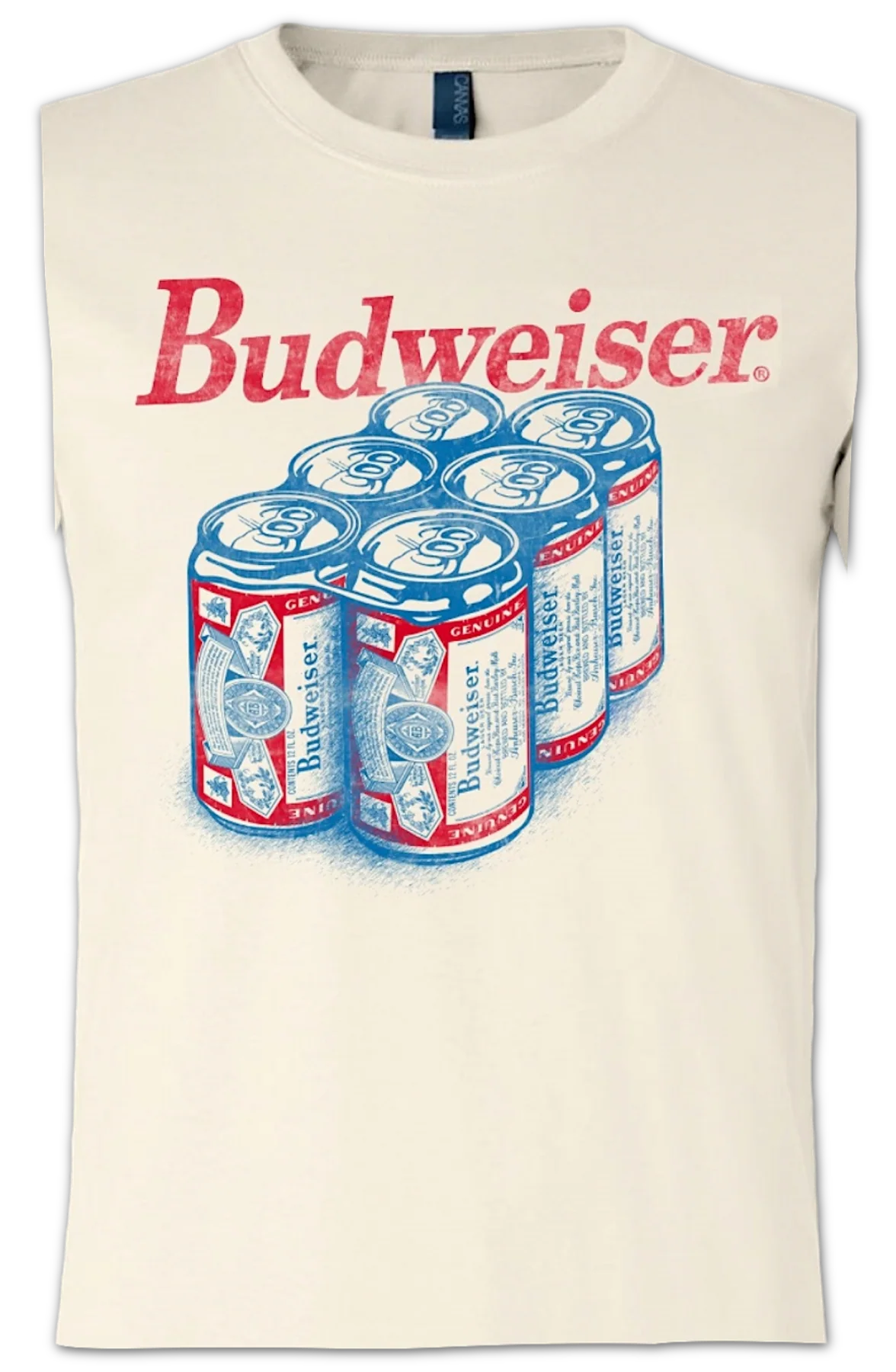 Six Pack Budweiser T-Shirt - Image 2