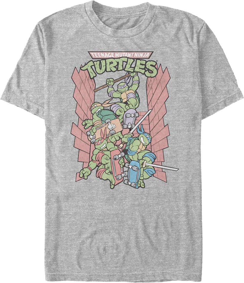 Skateboards Teenage Mutant Ninja Turtles T-Shirt