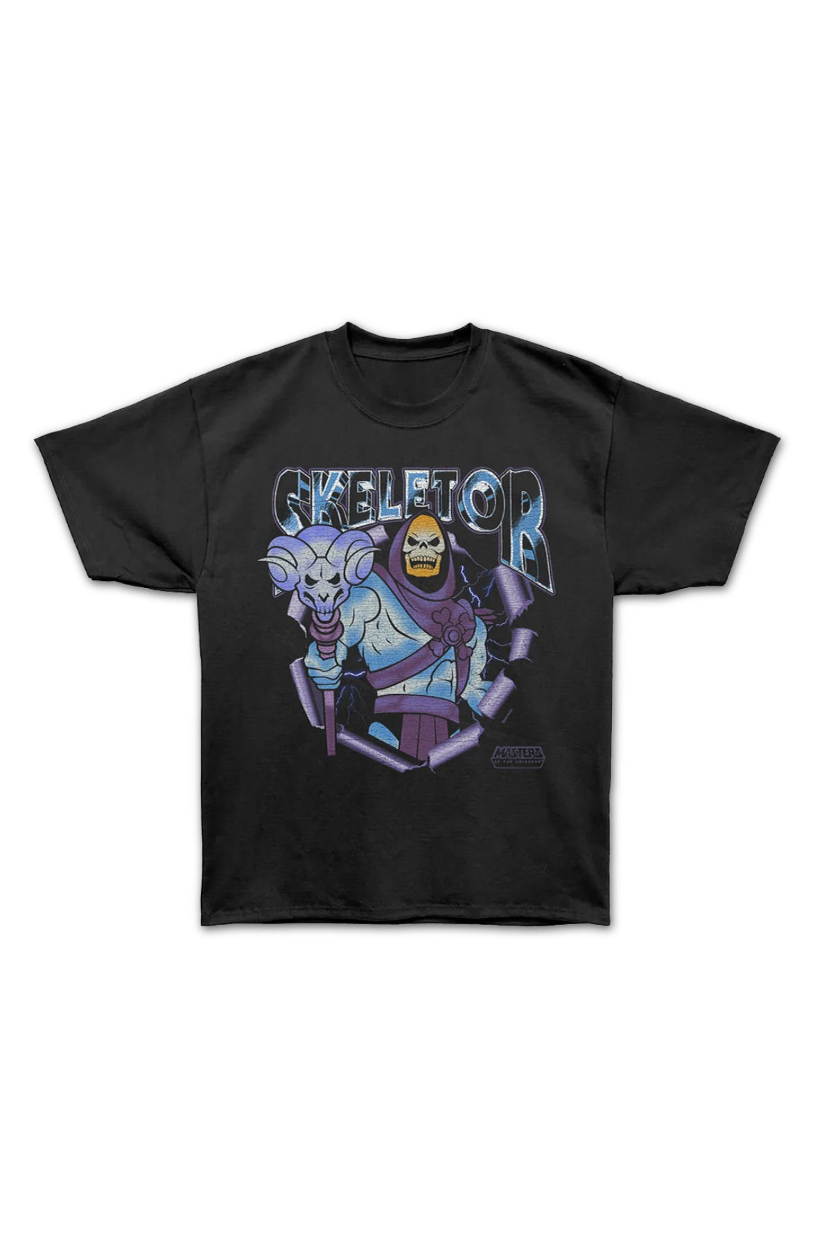 Skeletor Evil Pose Masters Of The Universe Oversized T-Shirt - Image 2
