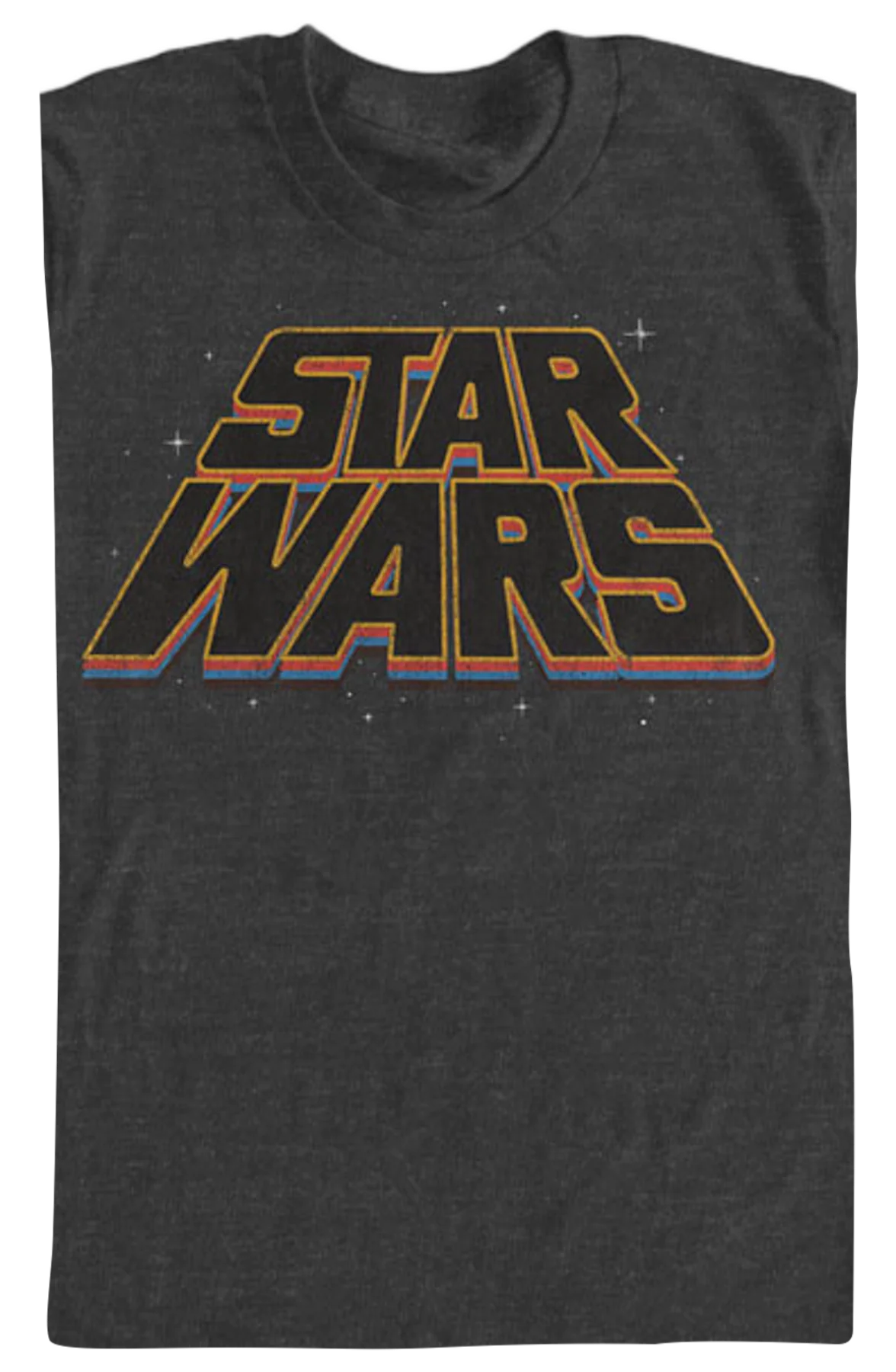 Slanted Logo Star Wars T-Shirt - Image 2