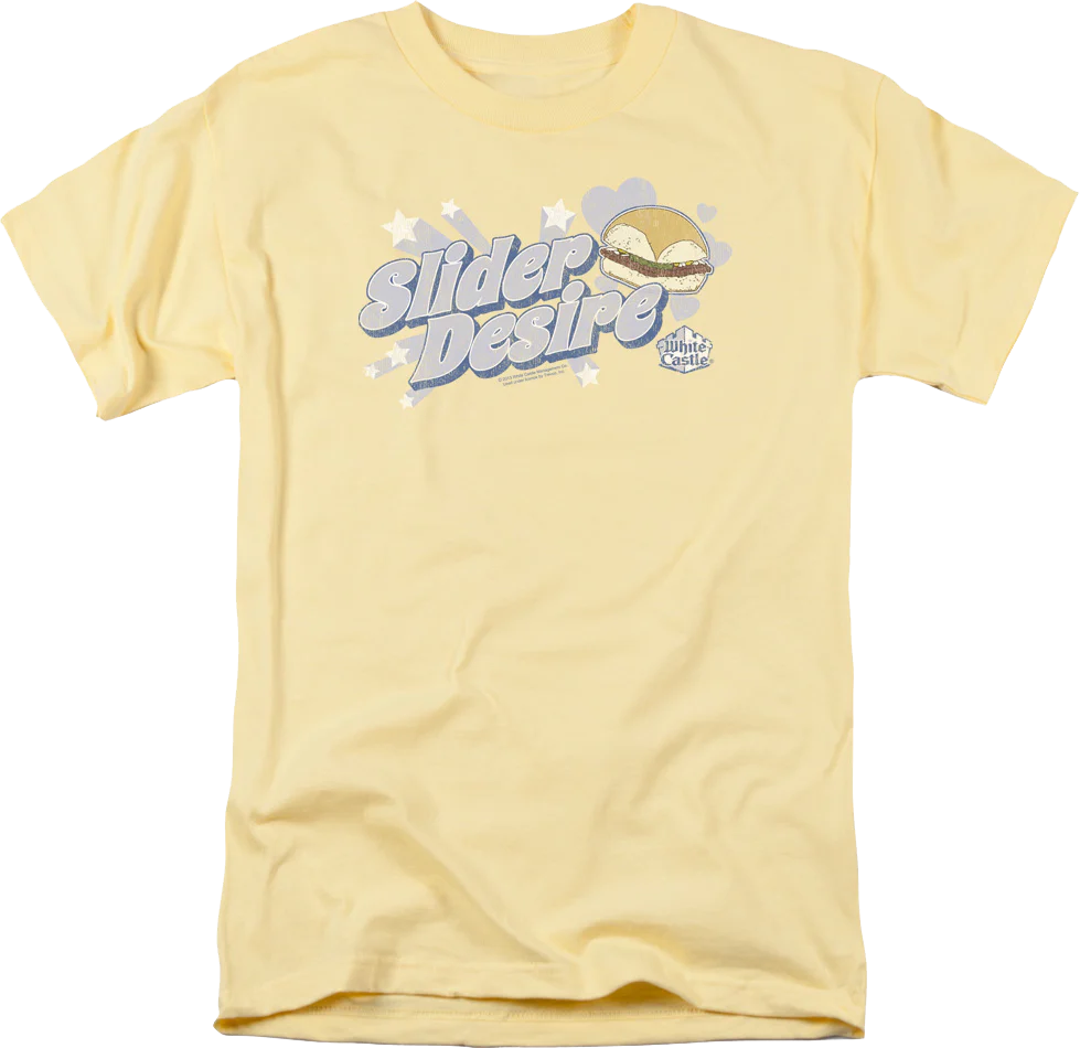 Slider Desire White Castle T-Shirt