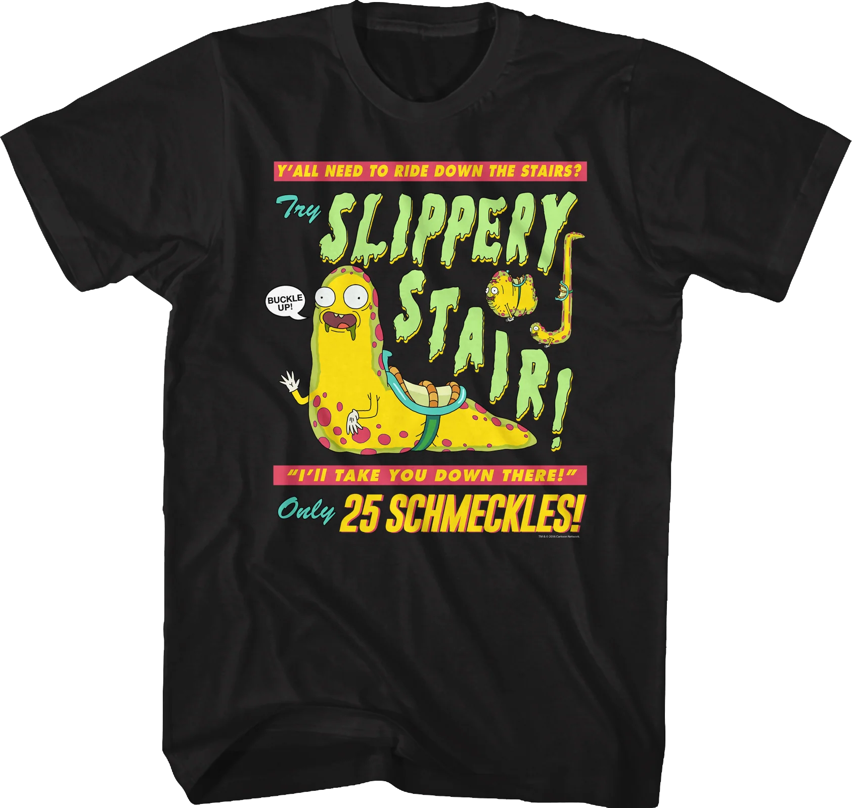 Slippery Stair Rick and Morty T-Shirt
