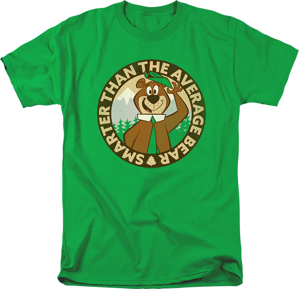 Smarter Than The Average Bear Yogi Bear T-Shirt
