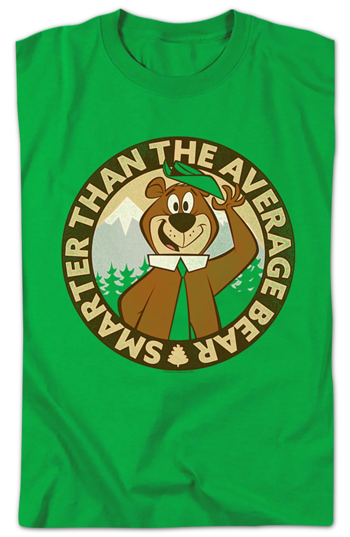 Smarter Than The Average Bear Yogi Bear T-Shirt - Image 2