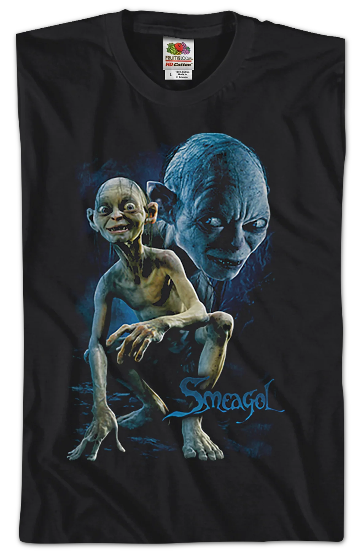 Smeagol Lord of the Rings T-Shirt - Image 2