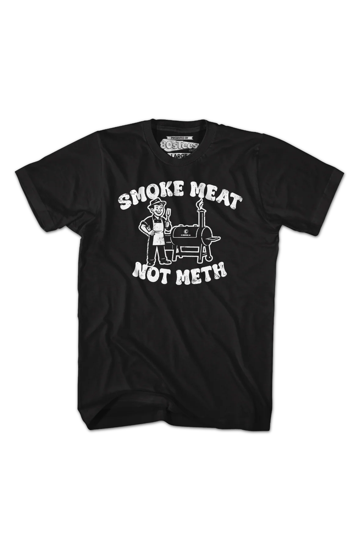 Smoke Meat Not Meth T-Shirt - Image 2