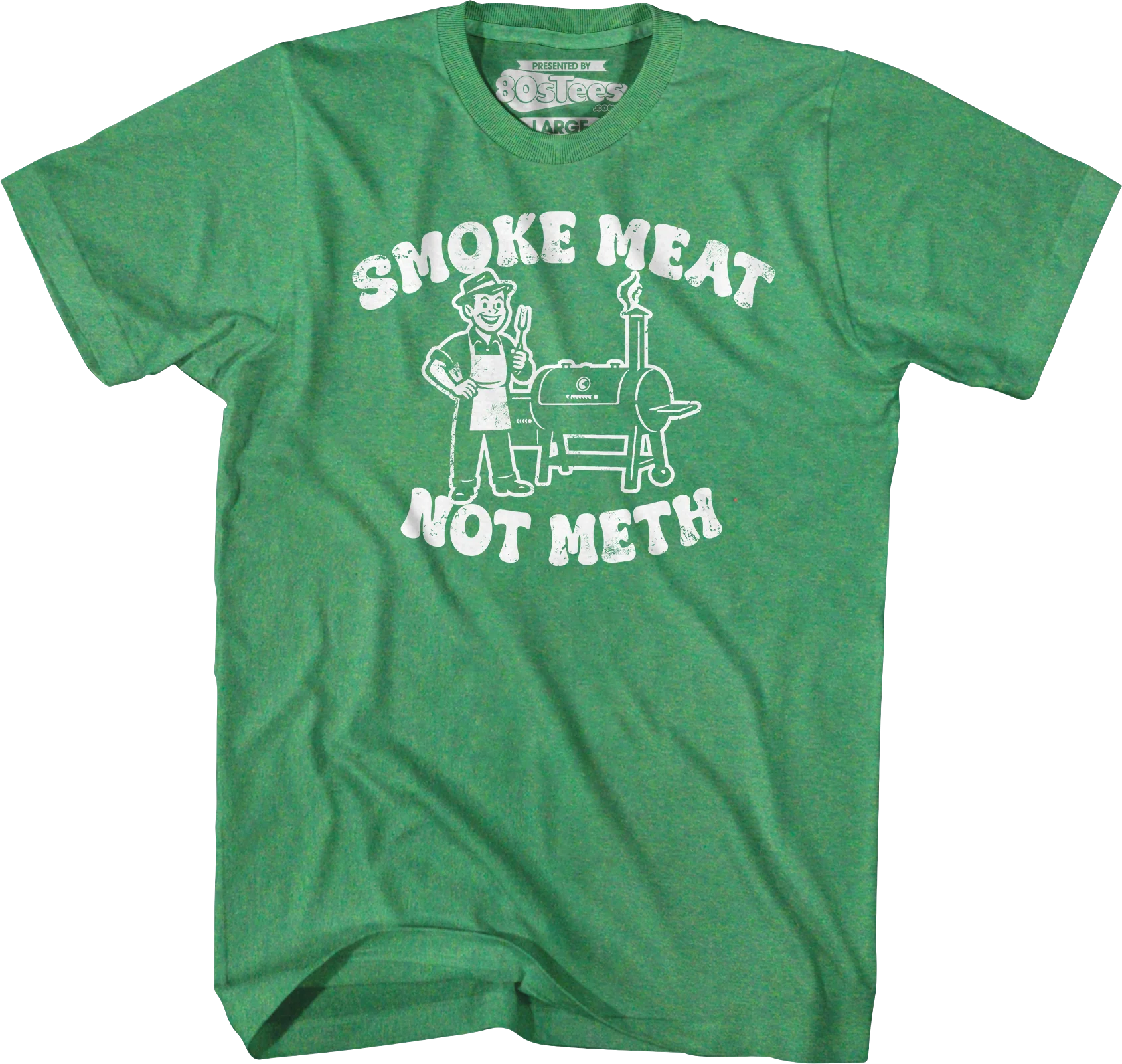 Smoke Meat Not Meth T-Shirt - Image 5