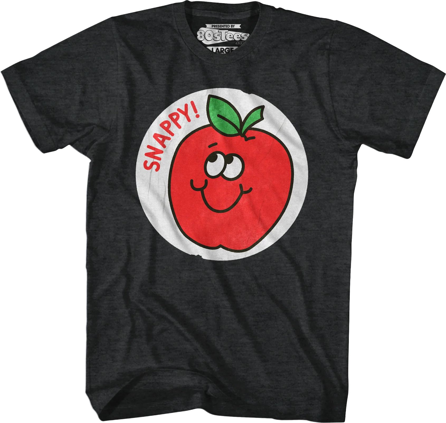 Snappy Apple Scratch & Sniff Sticker T-Shirt - Image 16