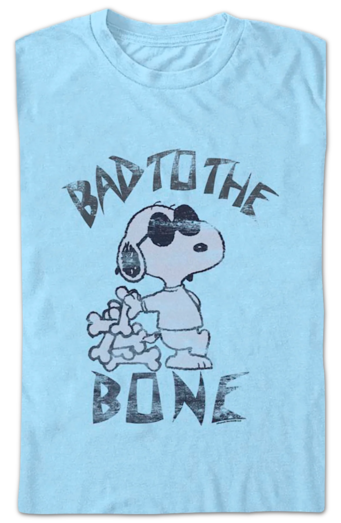 Snoopy Bad To The Bone Peanuts T-Shirt - Image 2