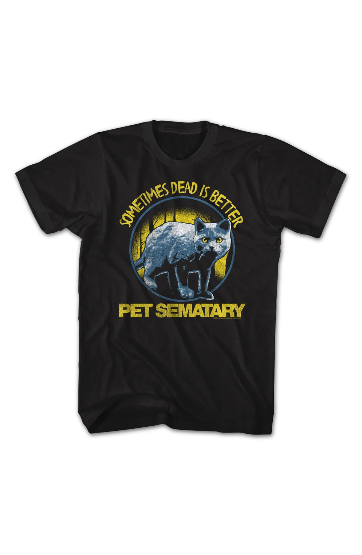 Sometime Dead Is Better Church Photo Pet Sematary T-Shirt - Image 2