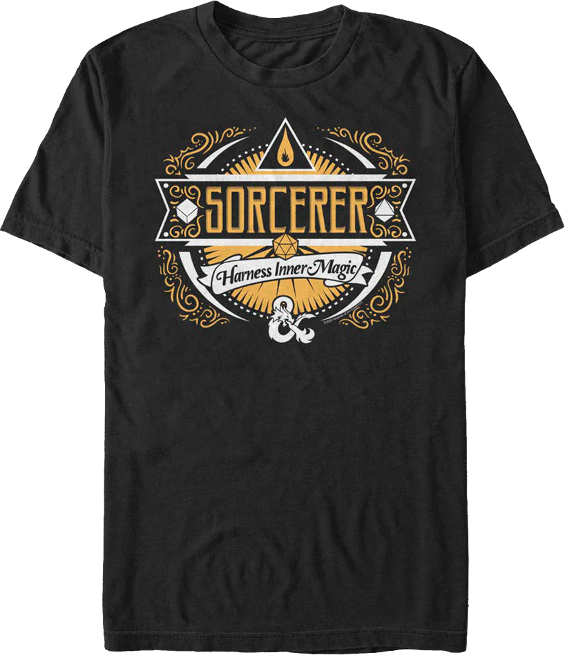 Sorcerer Dungeons & Dragons T-Shirt