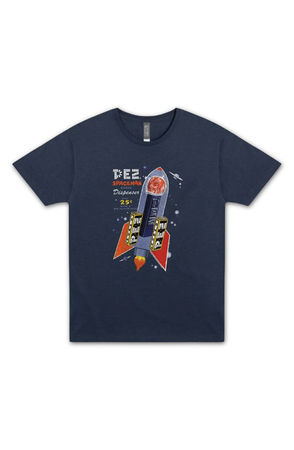 Spaceman Candy Dispenser PEZ T-Shirt - Image 2
