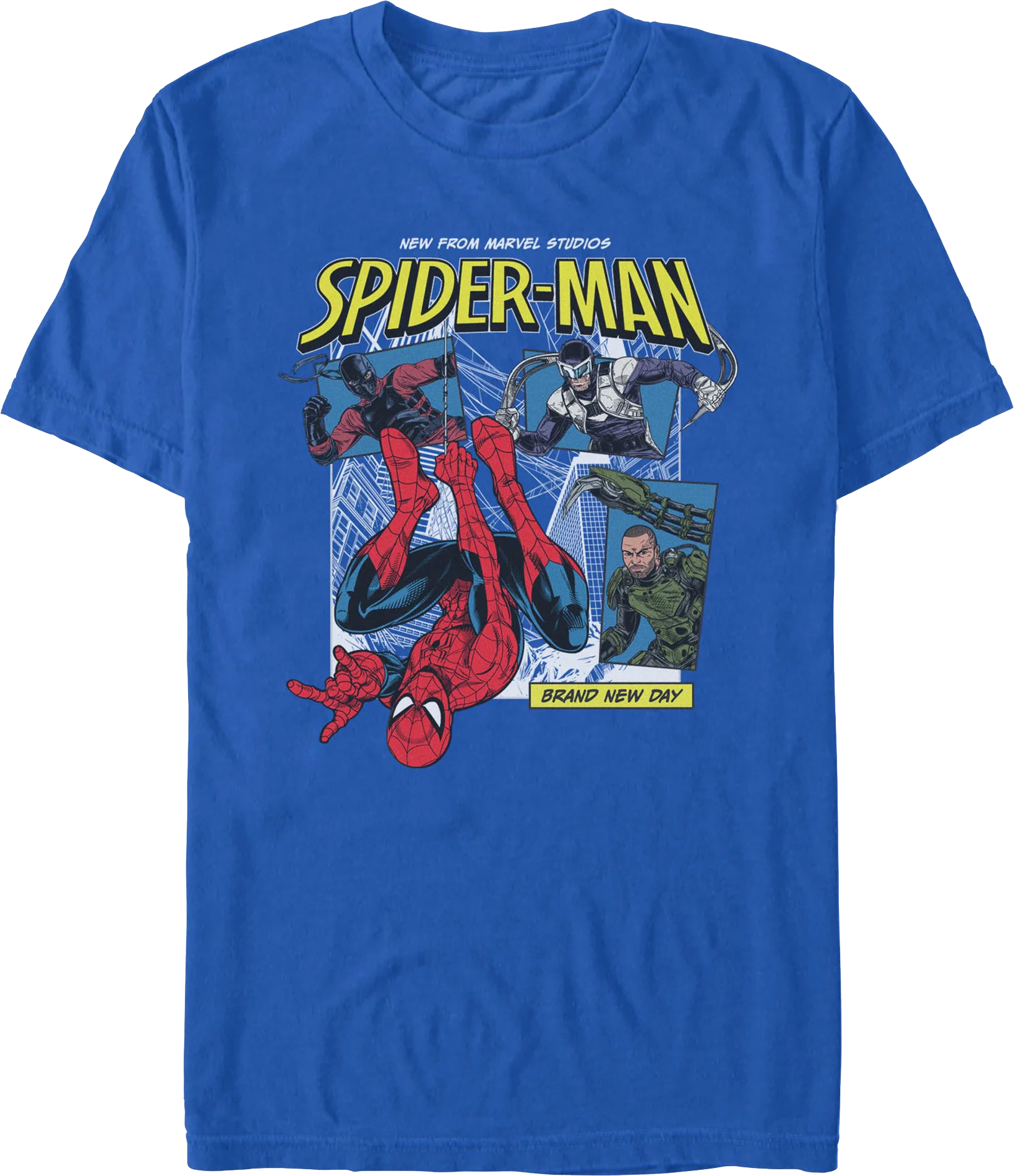 Spider-Man: Brand New Day Collage Marvel Comics T-Shirt