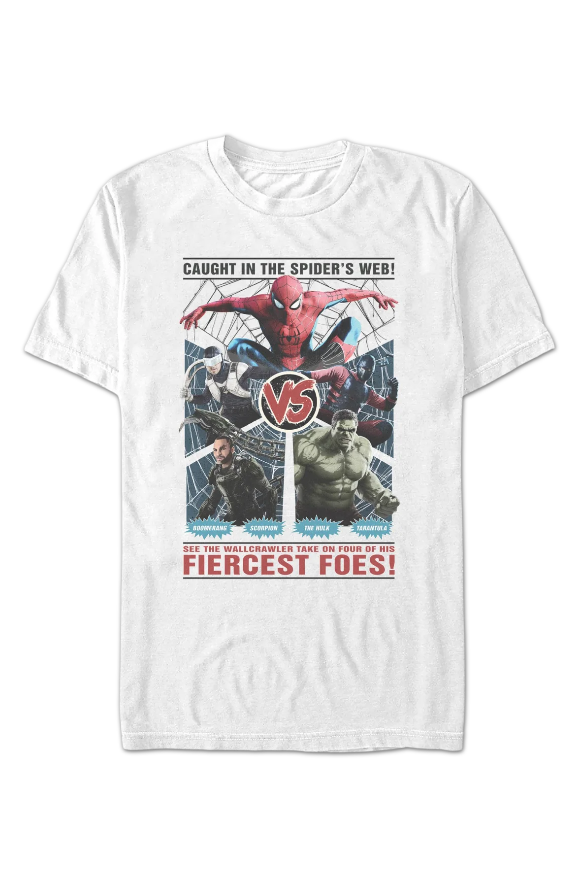 Spider-Man: Brand New Day Fiercest Foes Marvel Comics T-Shirt - Image 2