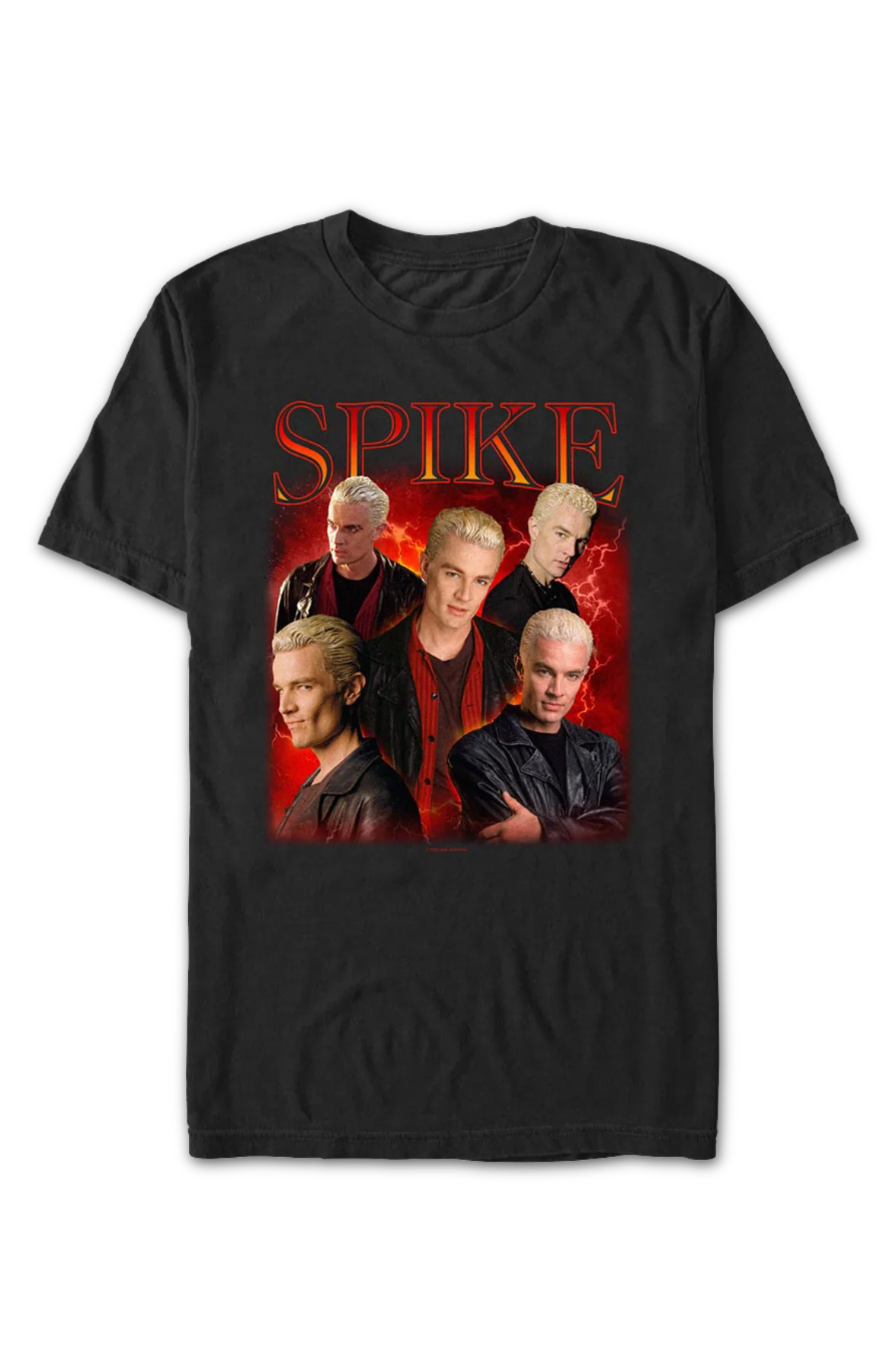 Spike Collage Buffy The Vampire Slayer T-Shirt - Image 2