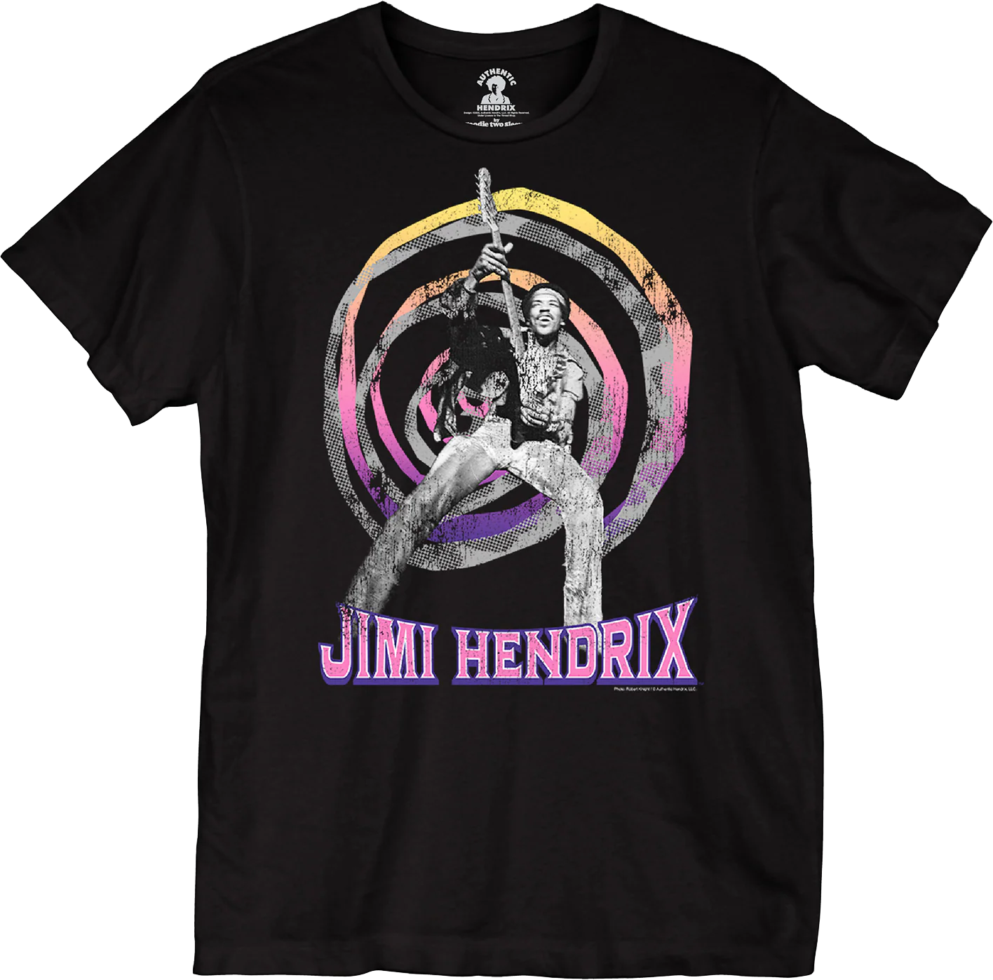 Spiraling Solo Jimi Hendrix T-Shirt