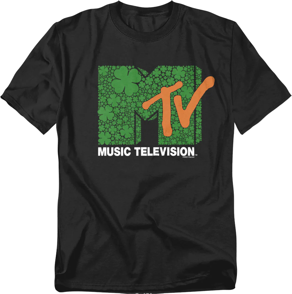St. Patrick's Day Logo MTV T-Shirt