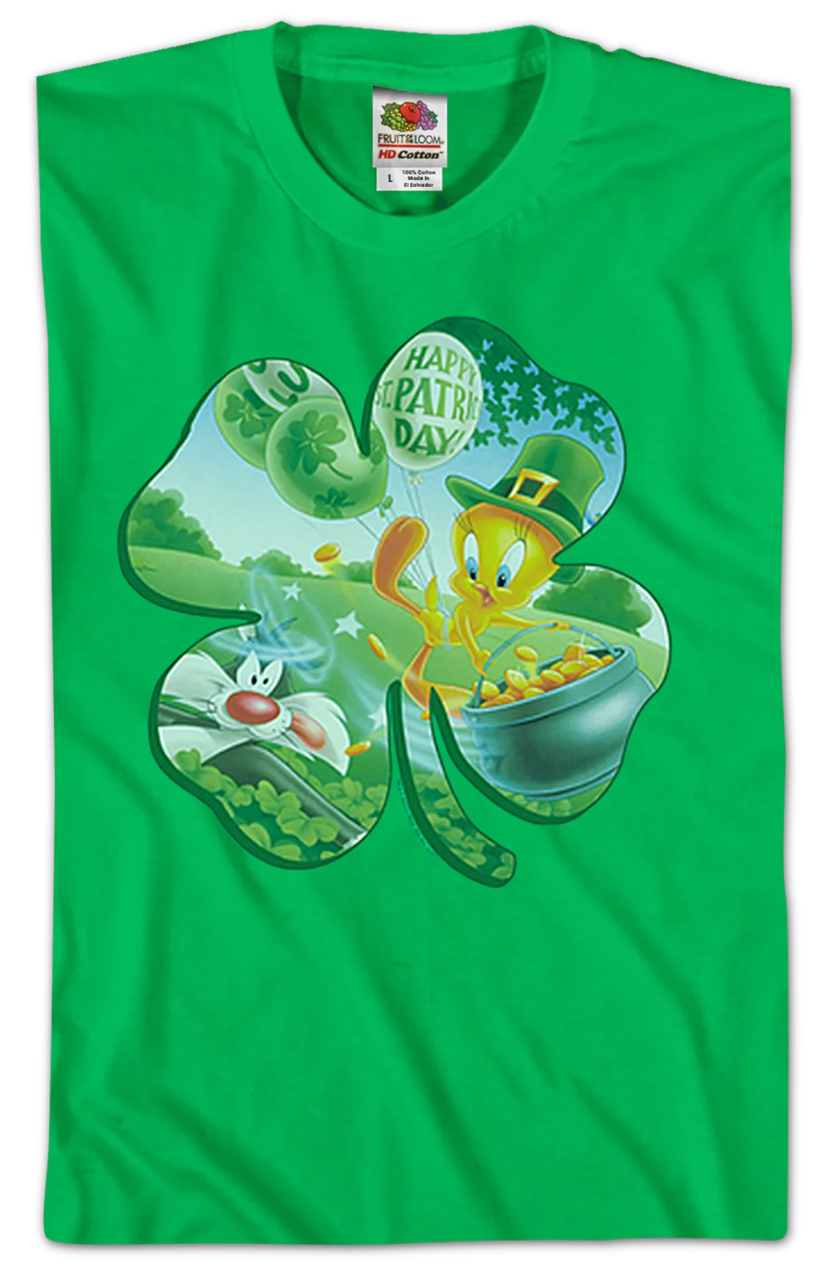 St. Patrick's Day Looney Tunes T-Shirt - Image 2