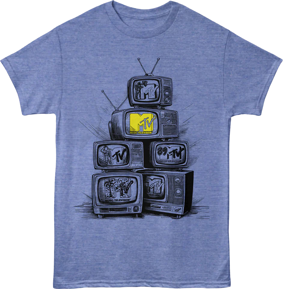 Stacked Televisions MTV T-Shirt