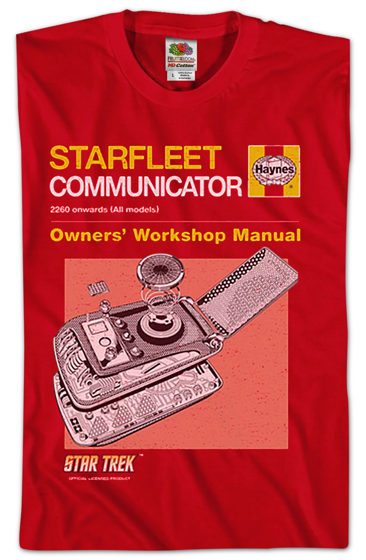 Starfleet Communicator Star Trek T-Shirt - Image 2