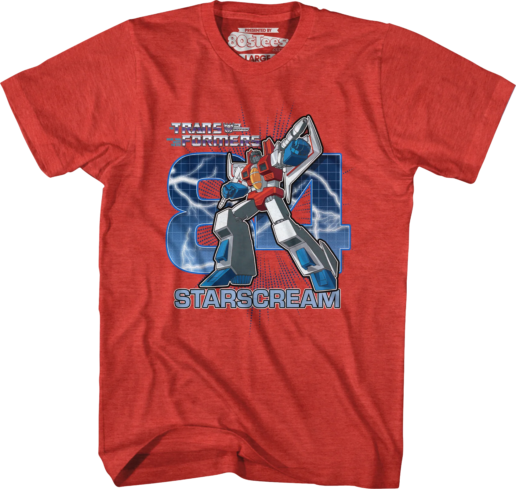 Starscream 84 Transformers T-Shirt - Image 7