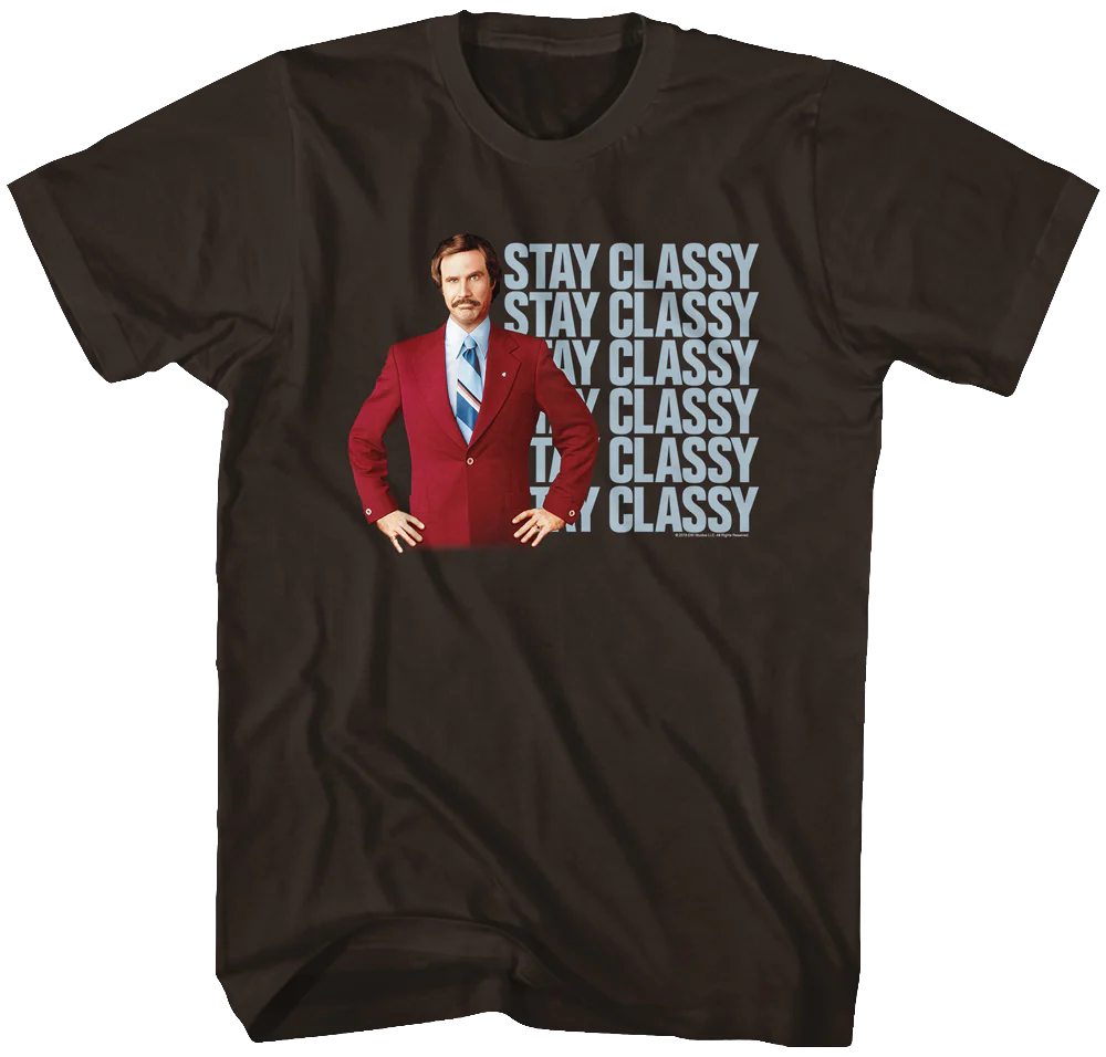 Stay Classy Anchorman T-Shirt