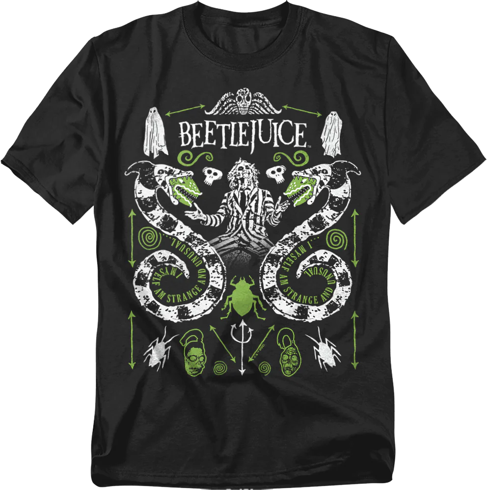 Strange And Unusual Icons Beetlejuice T-Shirt