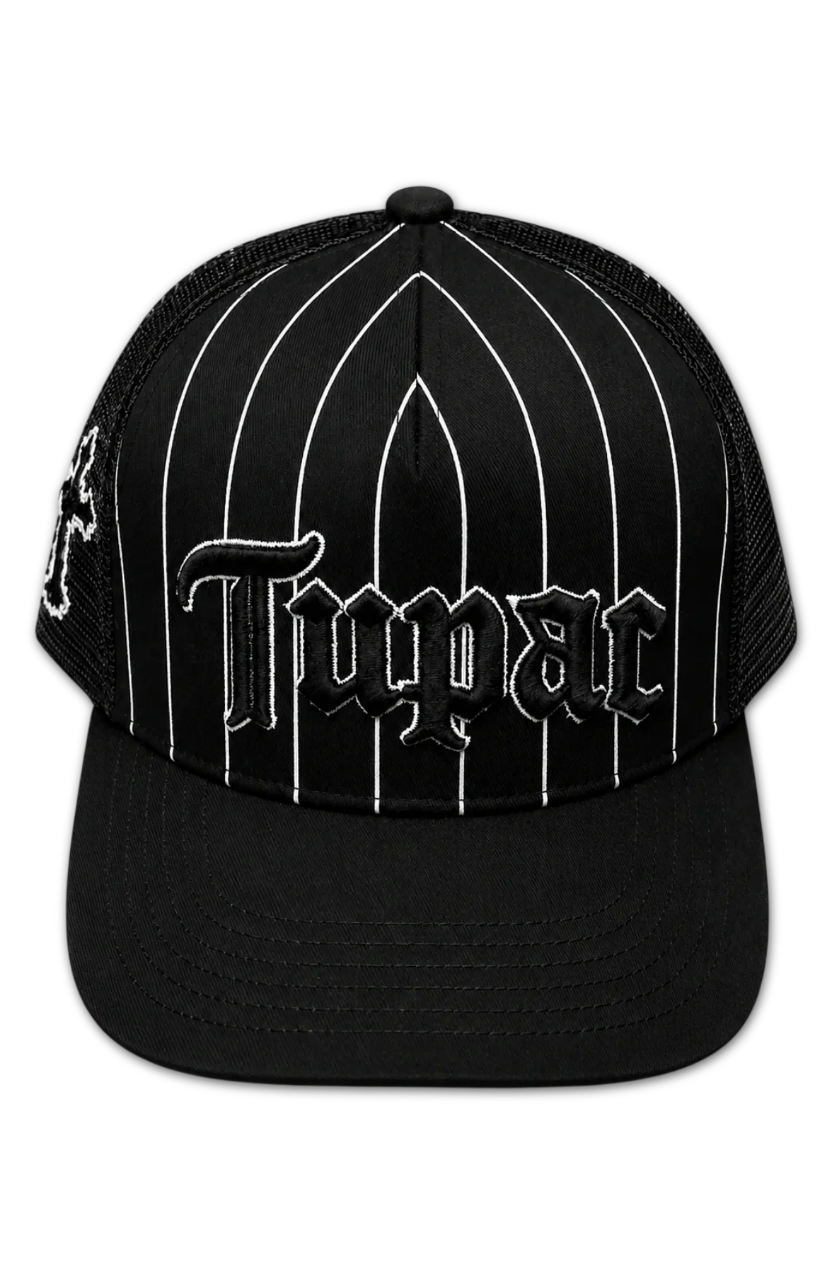 Stripes Flabill Snapback Tupac Shakur Trucker Cap - Image 2