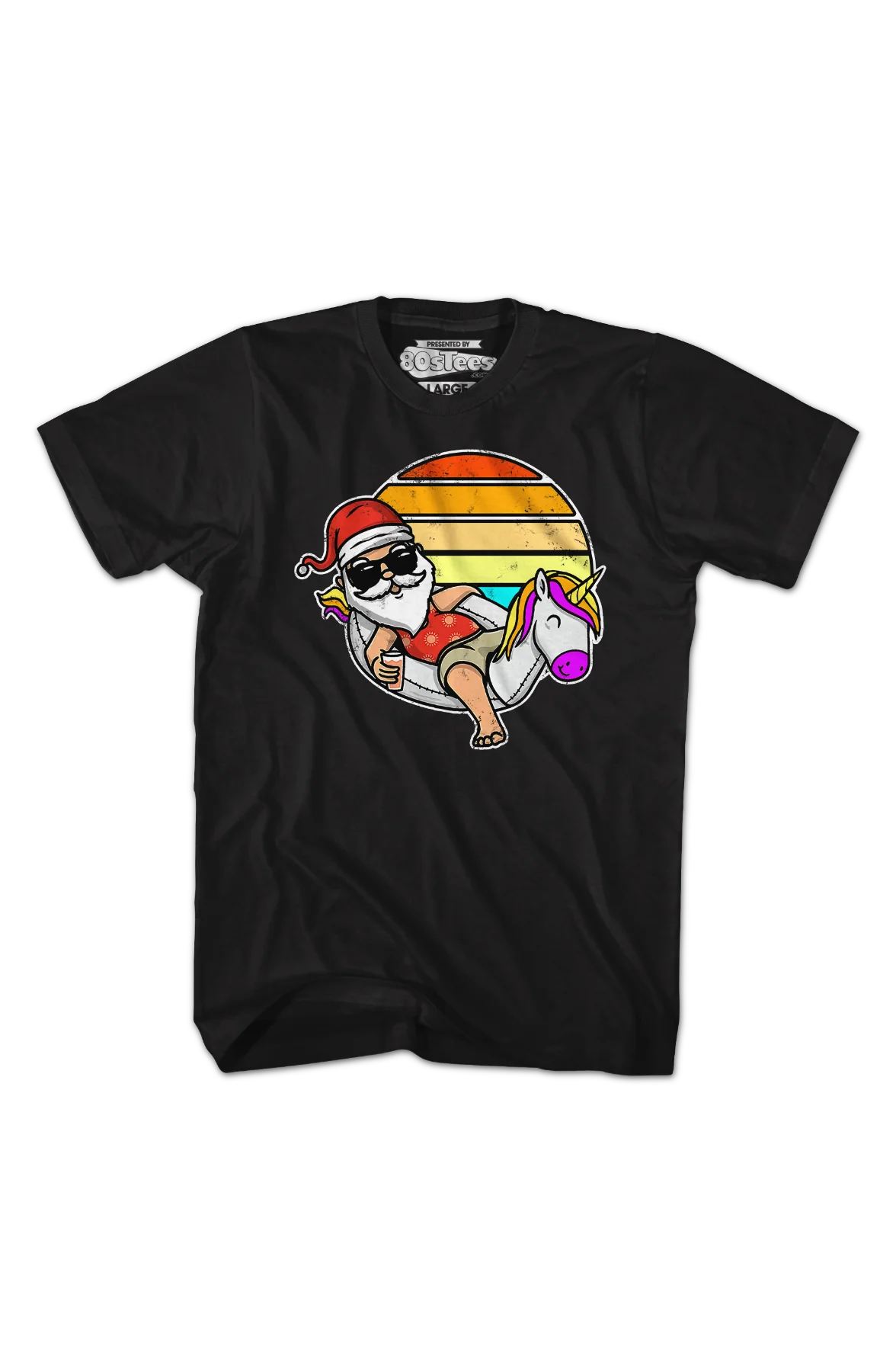 Summer Santa Claus T-Shirt - Image 2
