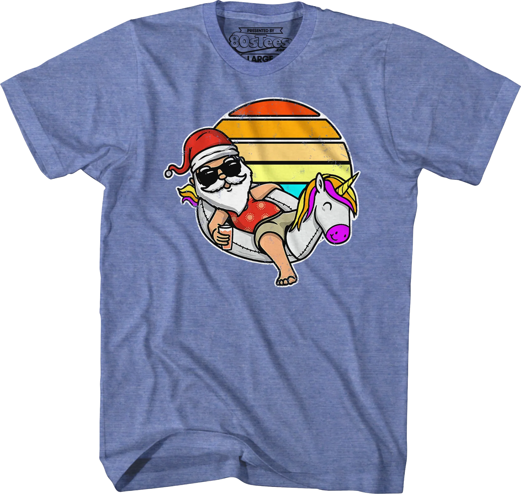 Summer Santa Claus T-Shirt - Image 7