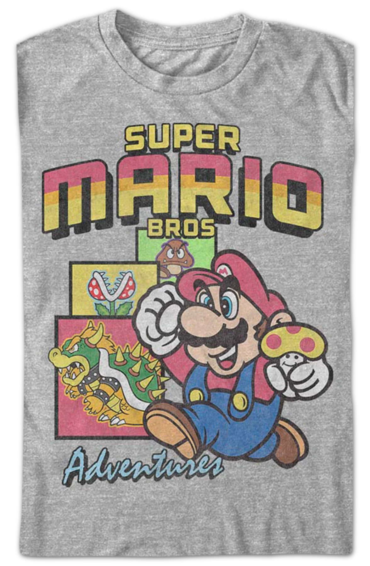Super Mario Bros. Adventures Nintendo T-Shirt - Image 2