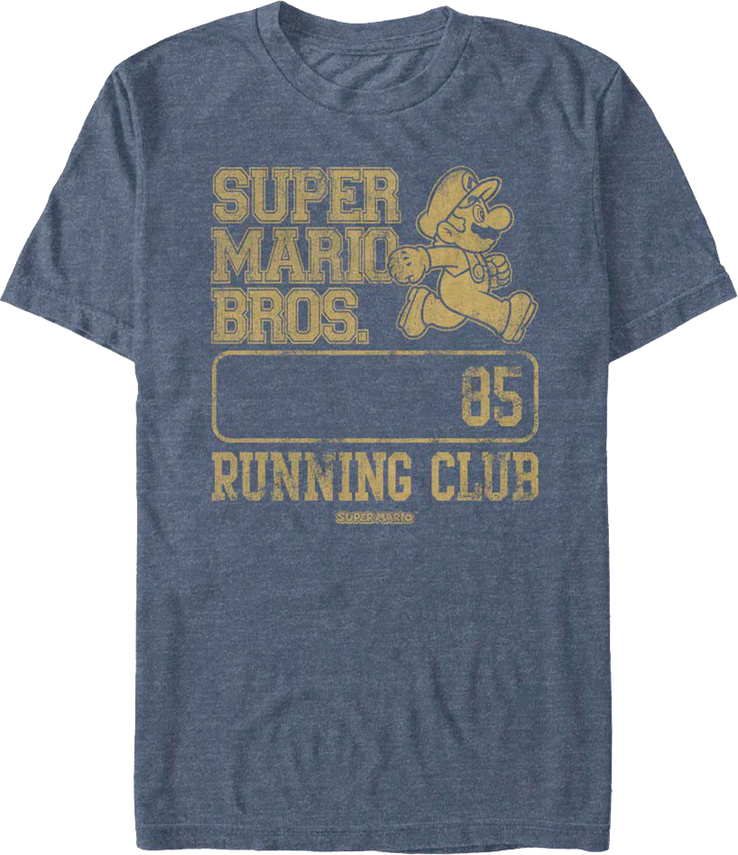 Super Mario Bros. Running Club Nintendo T-Shirt
