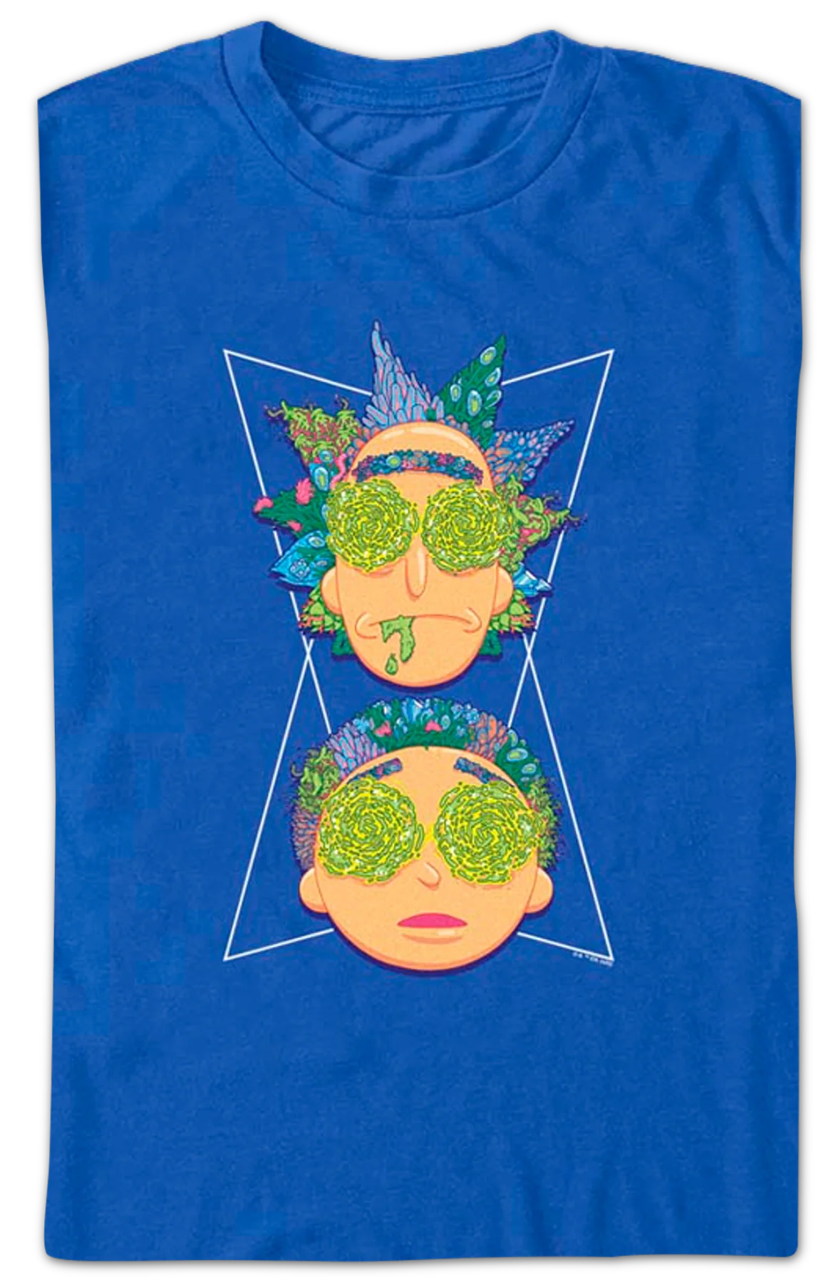 Surreal Portraits Rick And Morty T-Shirt - Image 2