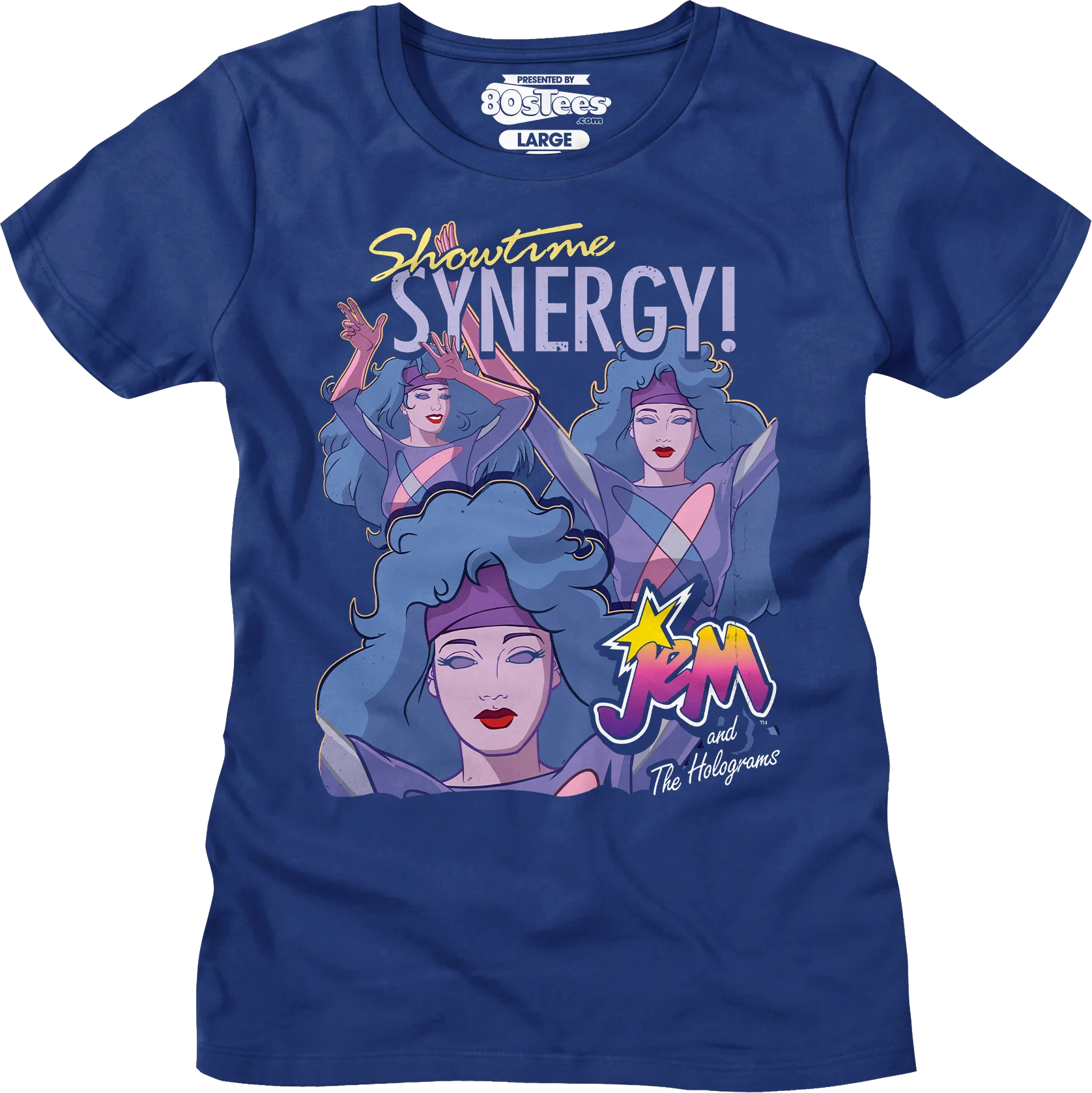 Syngergy Collage Jem And The Holograms T-Shirt - Image 5