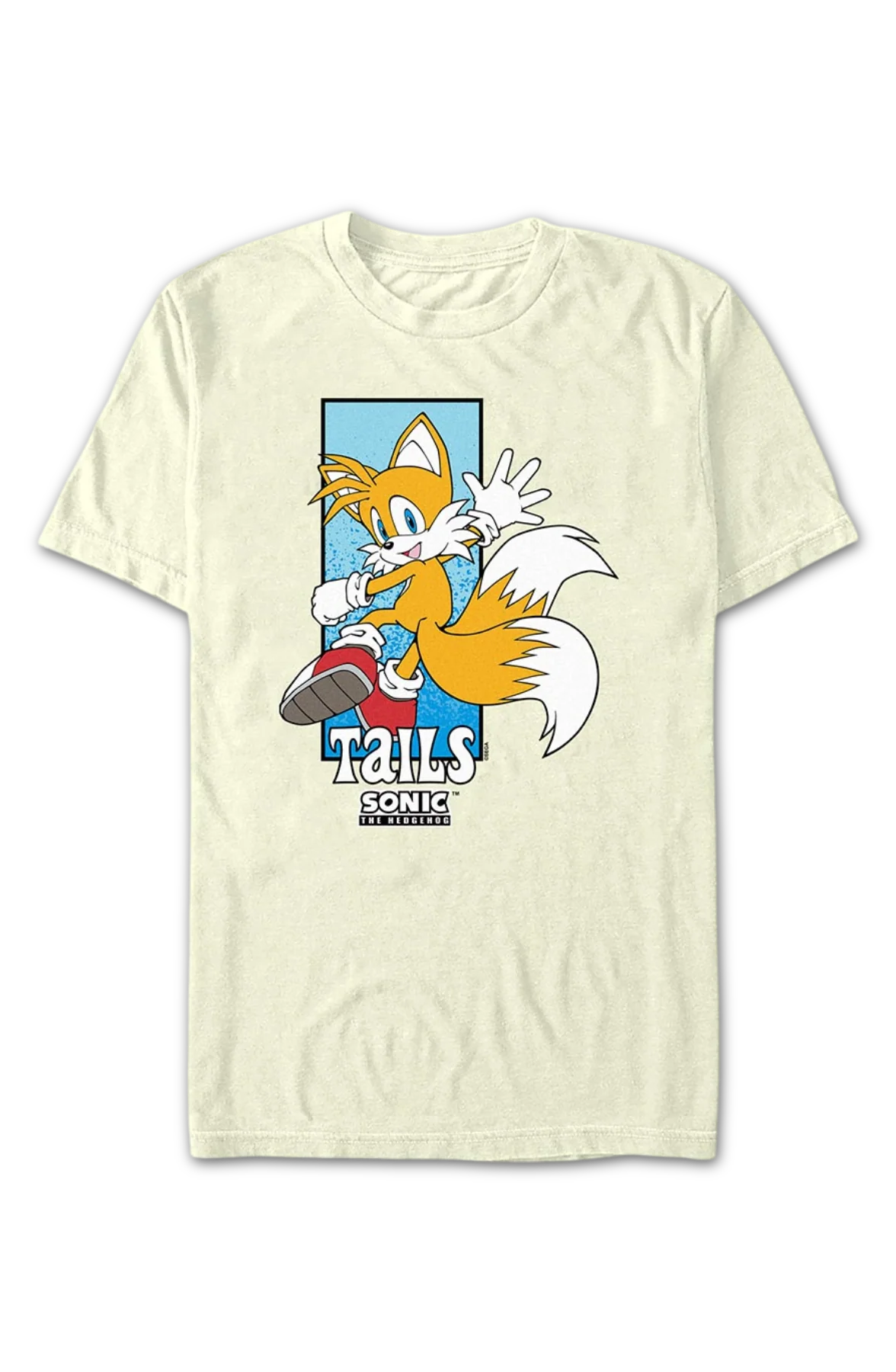 Tails Pose Sonic The Hedgehog T-Shirt - Image 2