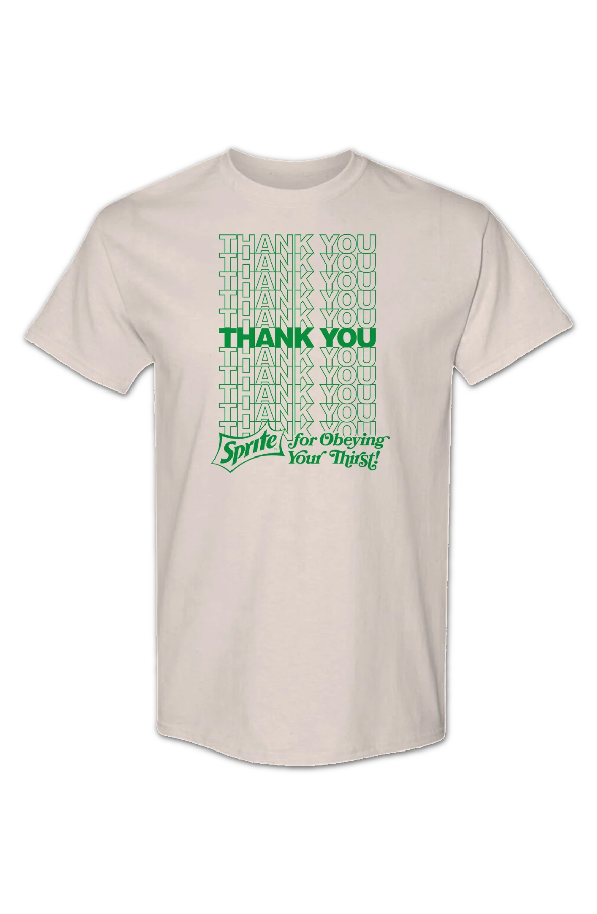 Thank You For Obeying Your Thirst Sprite T-Shirt - Image 2