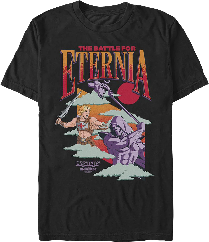 The Battle For Eternia Masters Of The Universe T-Shirt