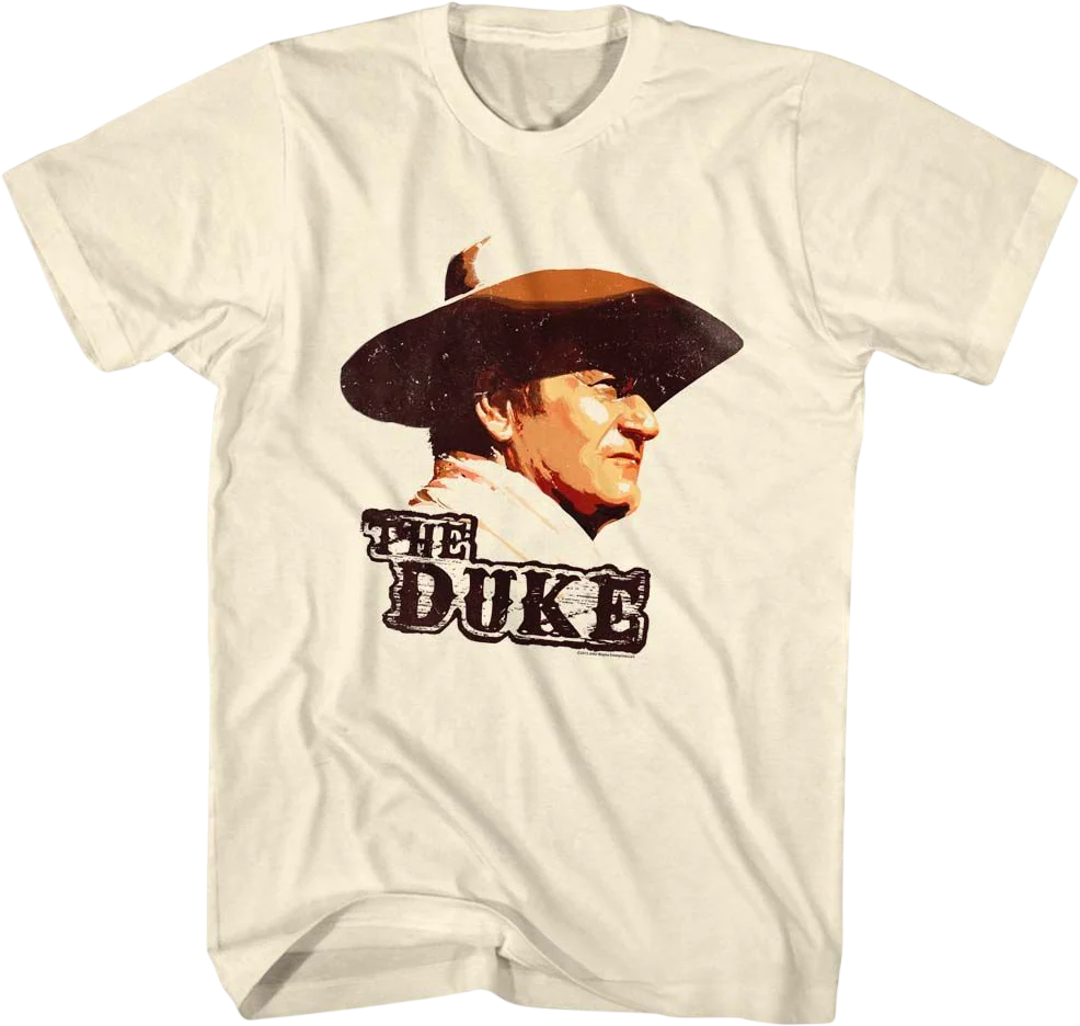 The Duke Profile John Wayne T-Shirt