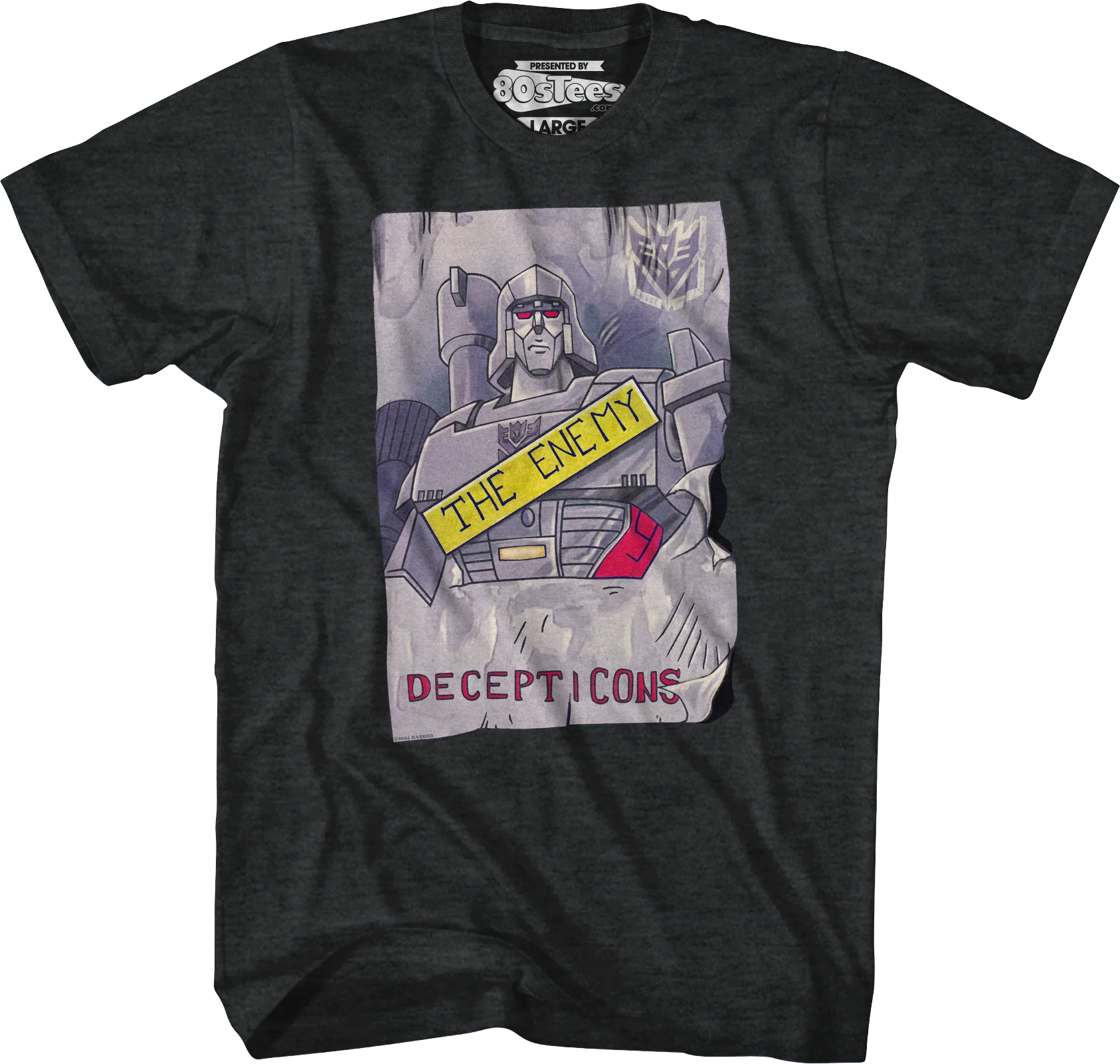 The Enemy Decepticons Poster Transformers T-Shirt - Image 6